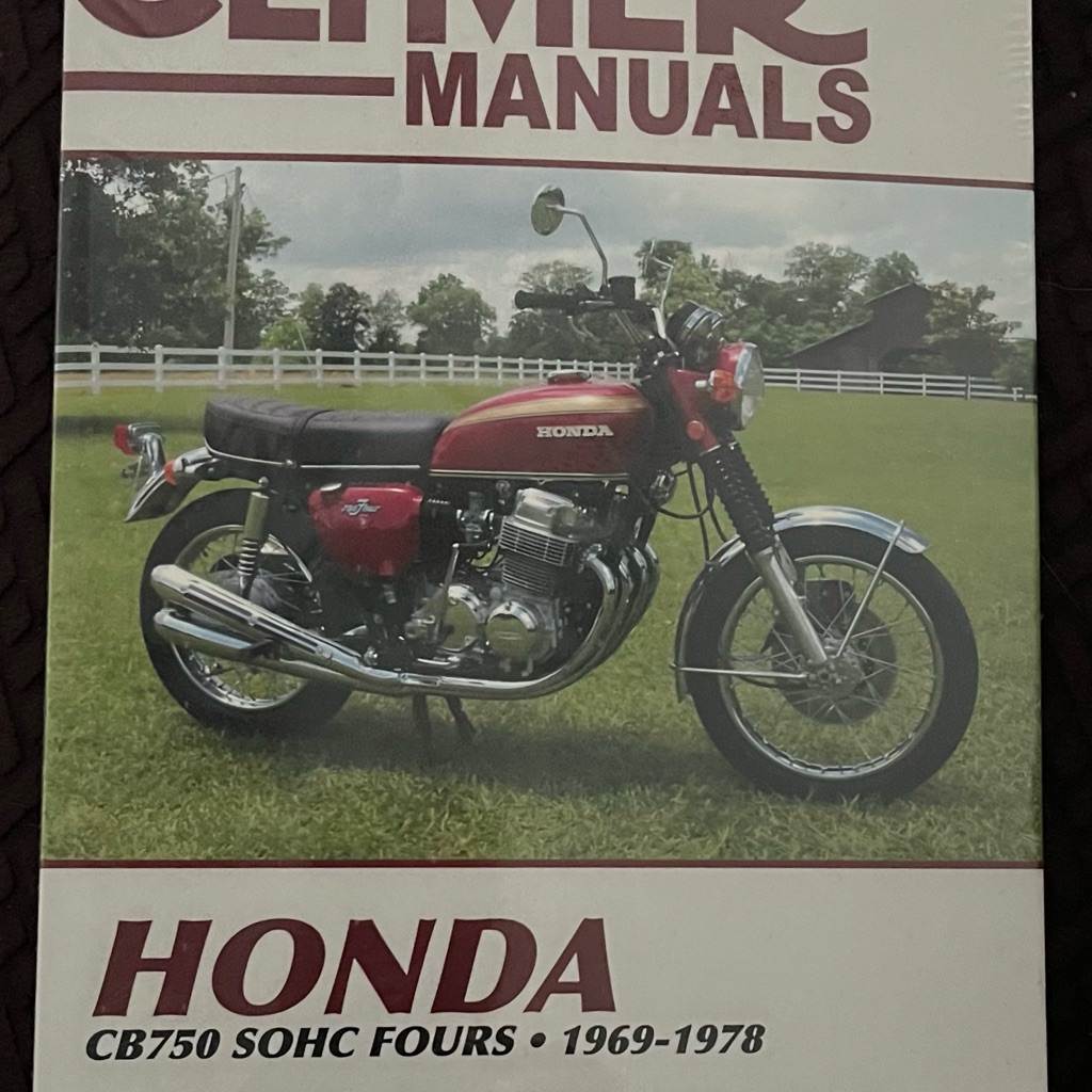 Honda Cb750 Clymer Manuals  New In Wrapper